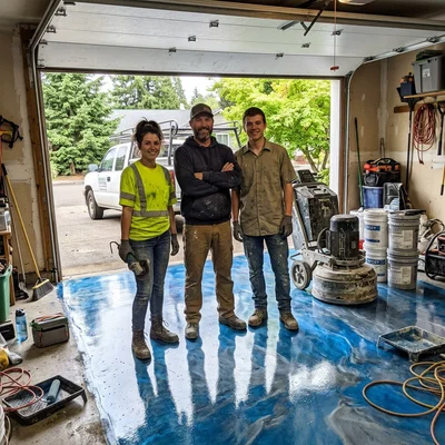 The Eugene Epoxy Floors Team